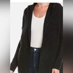 Eileen Fisher Cotton Cardigan with a hood❤️🌺